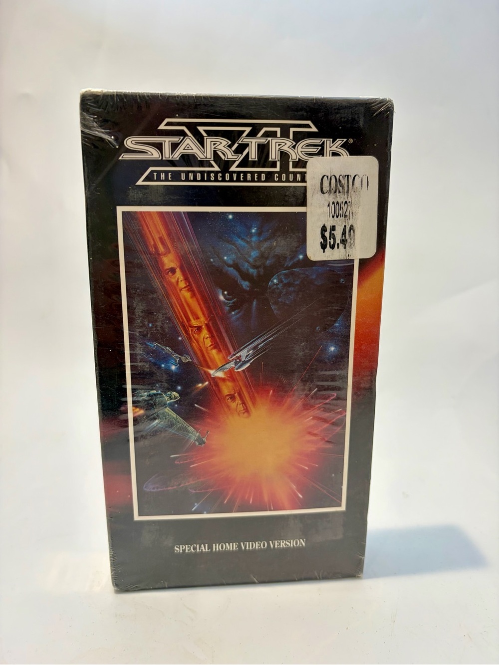 Star Trek: The Undiscovered Country VHS - Black